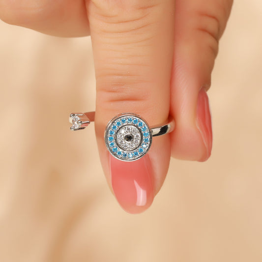 To My Daughter - Evil Eye Fidget Ring