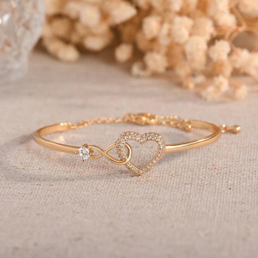 Infinity Heart Bracelet