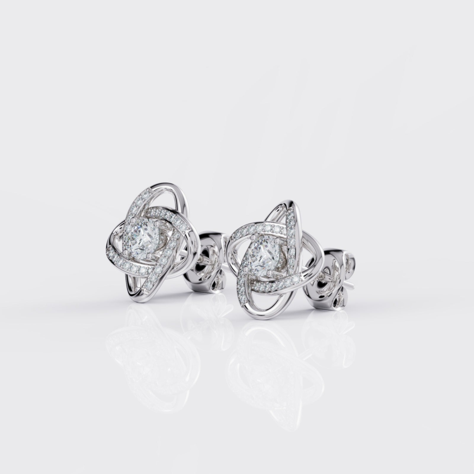 Love Knot Earrings For Best Friend – Friends Forever