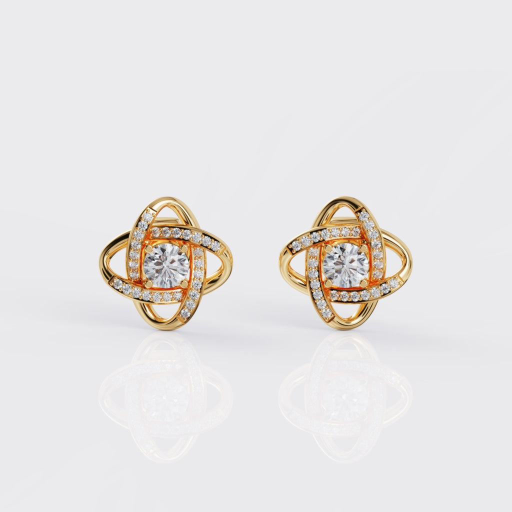 Love Knot Earrings For Best Friend – Friends Forever