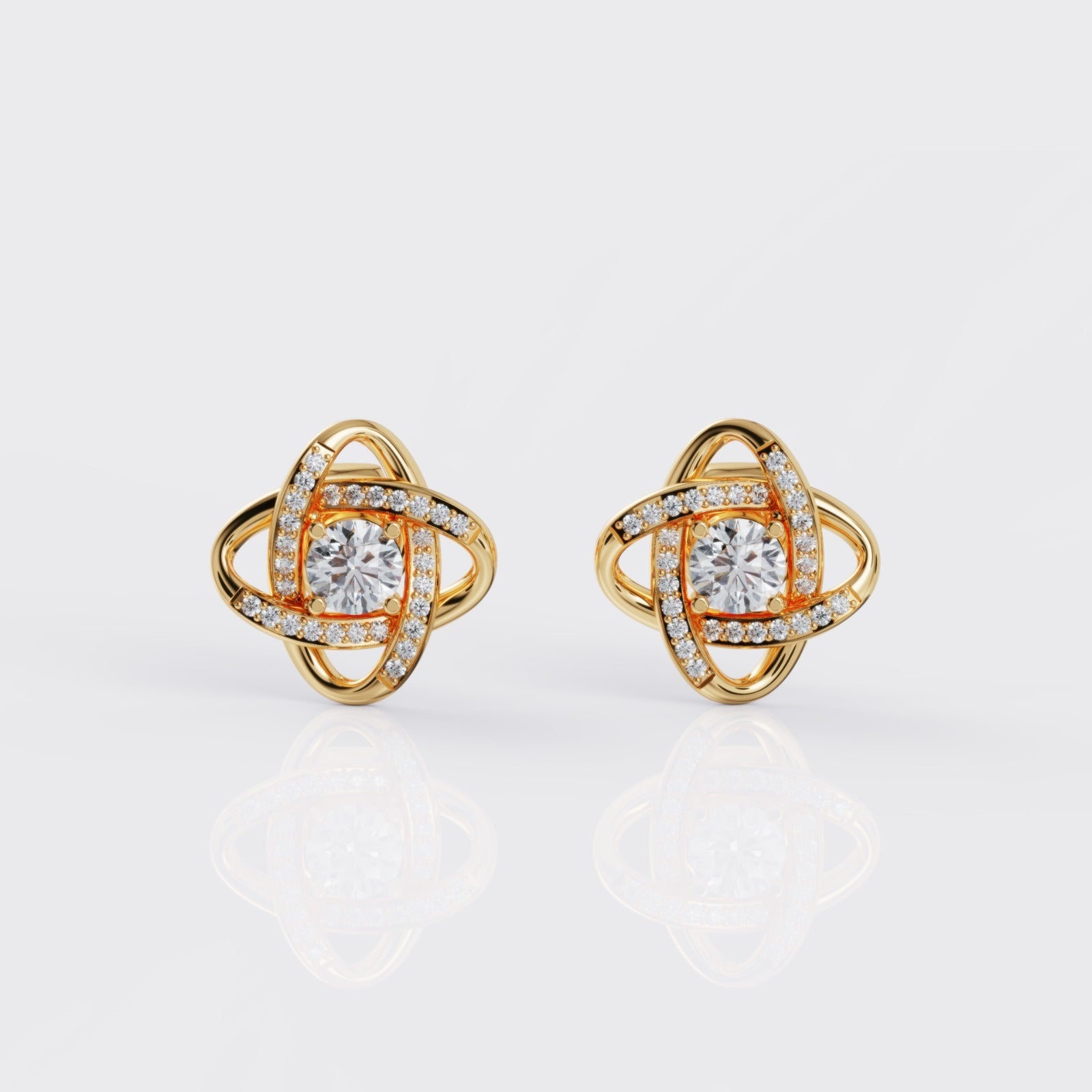 Love Knot Earrings For Best Friend – Friends Forever