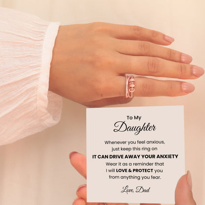To My Daughter - Fidget Ring