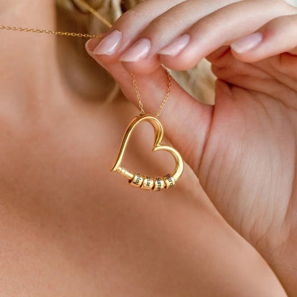Charming Heart Necklace Additional Beads