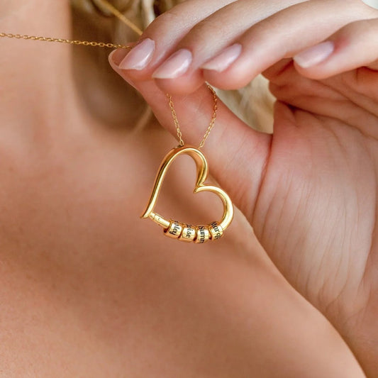 Charming Heart Necklace Additional Beads