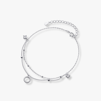 Crystal Circle Anklet