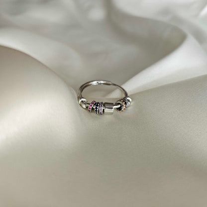 Beads Spinner Ring