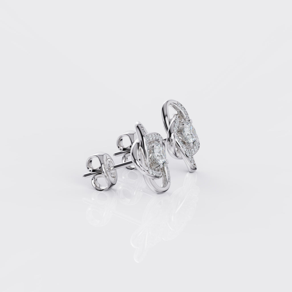 Love Knot Earrings For Best Friend – Friends Forever