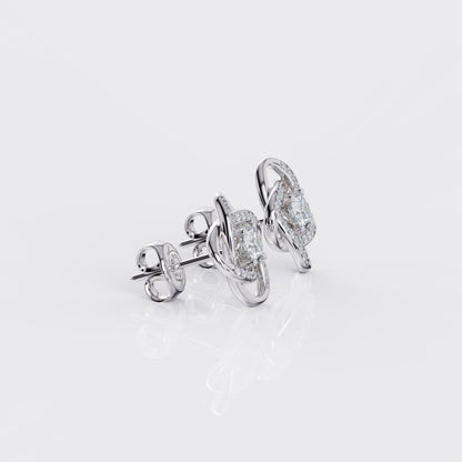 Love Knot Earrings For Best Friend – Friends Forever