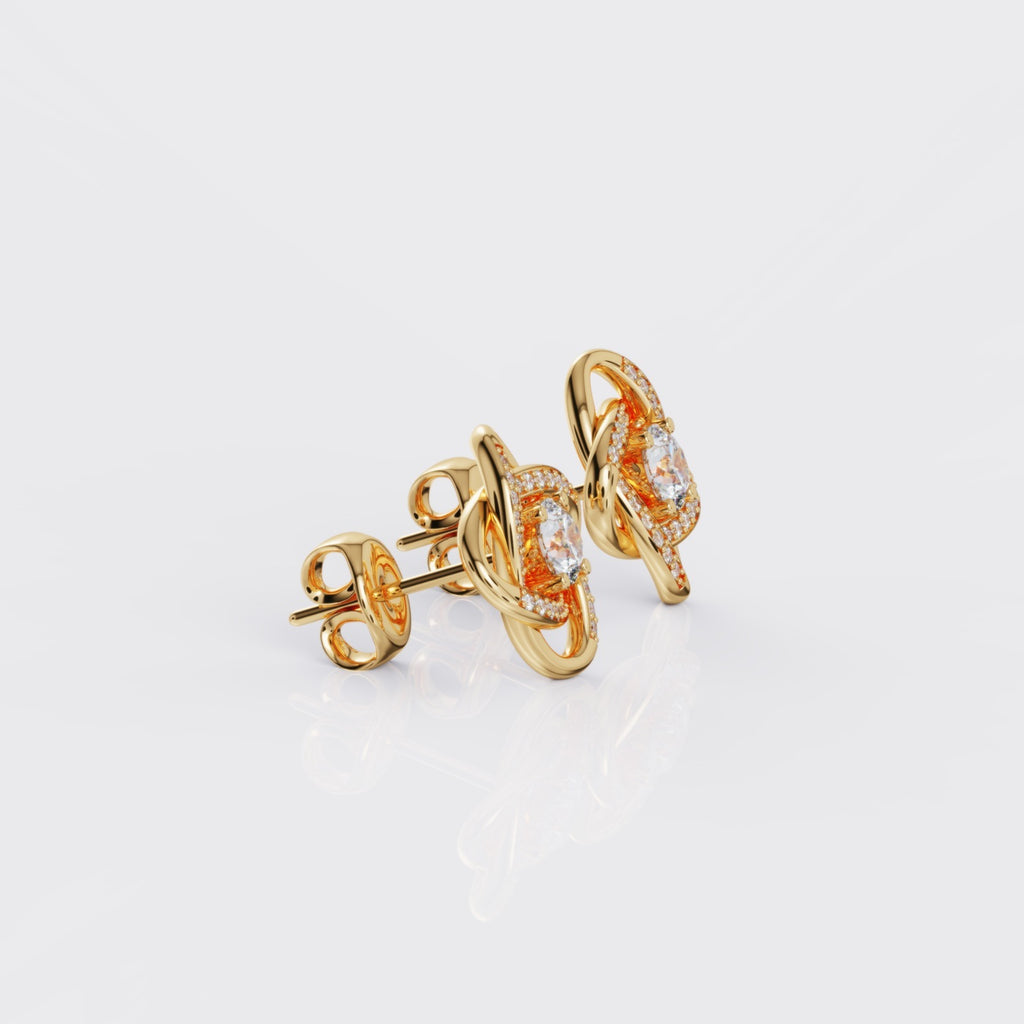 Love Knot Earrings For Best Friend – Friends Forever
