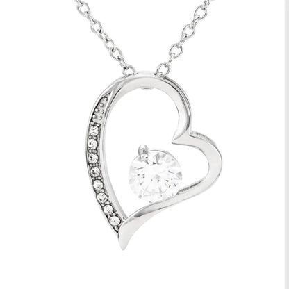 Love Heart Necklace For Soulmate -  The Day I Met You