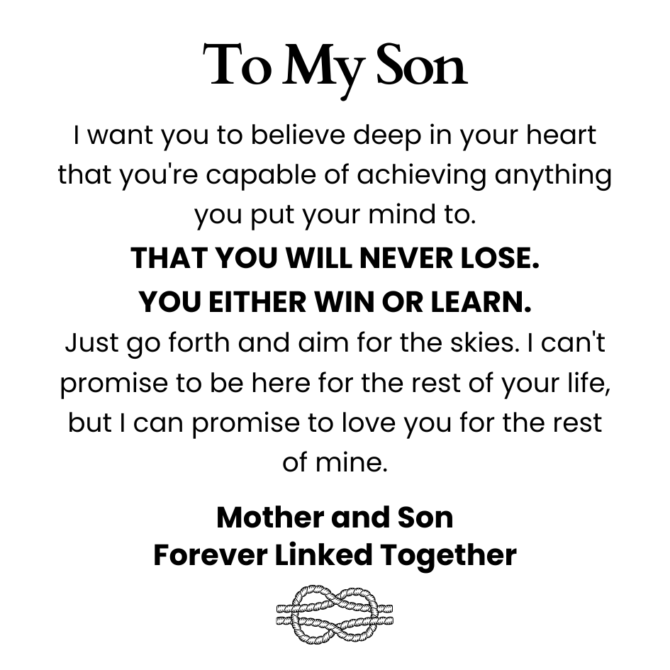 Eternal Protector Faith Bracelet for Son
