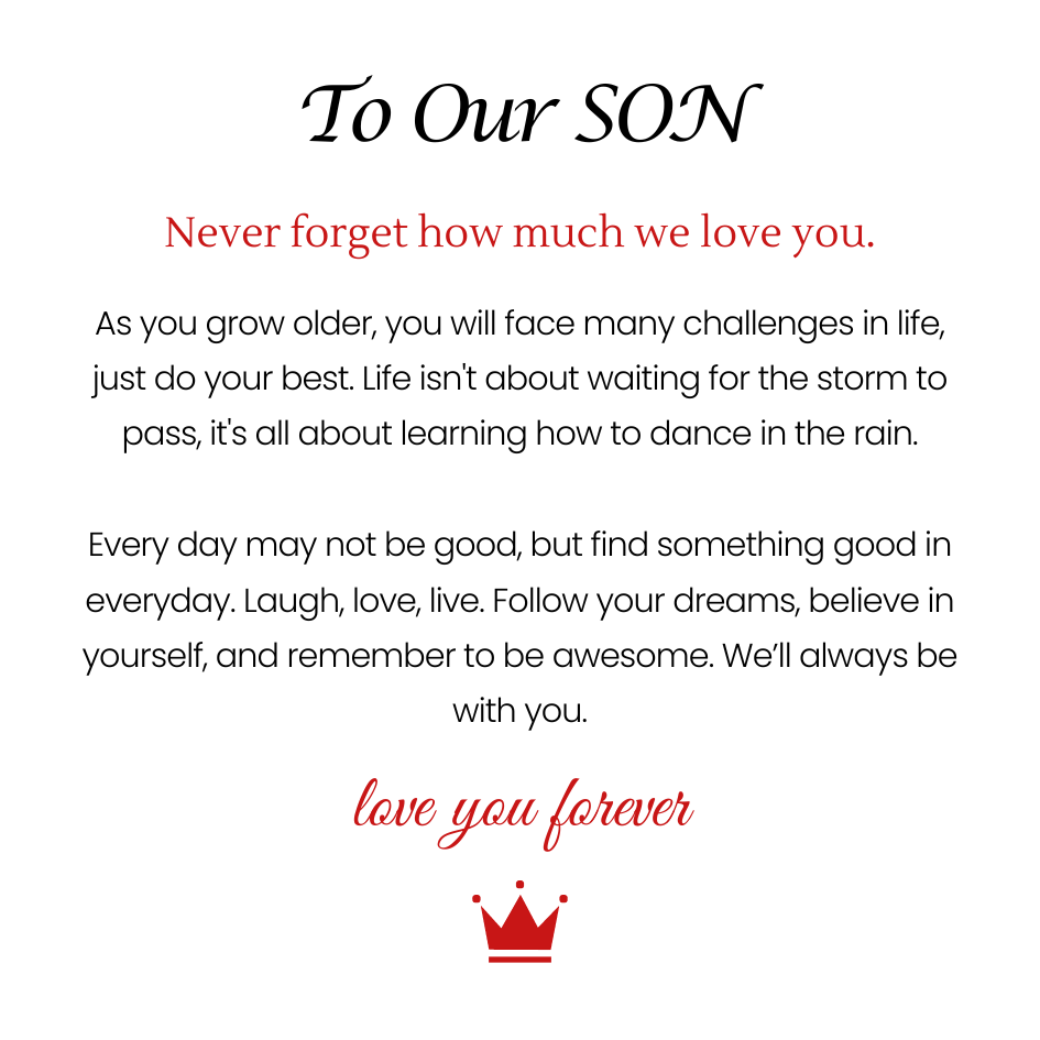 Son Message Card