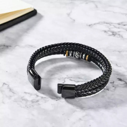 To My Son – ‘Love You Forever’ Personalised Name Bracelet