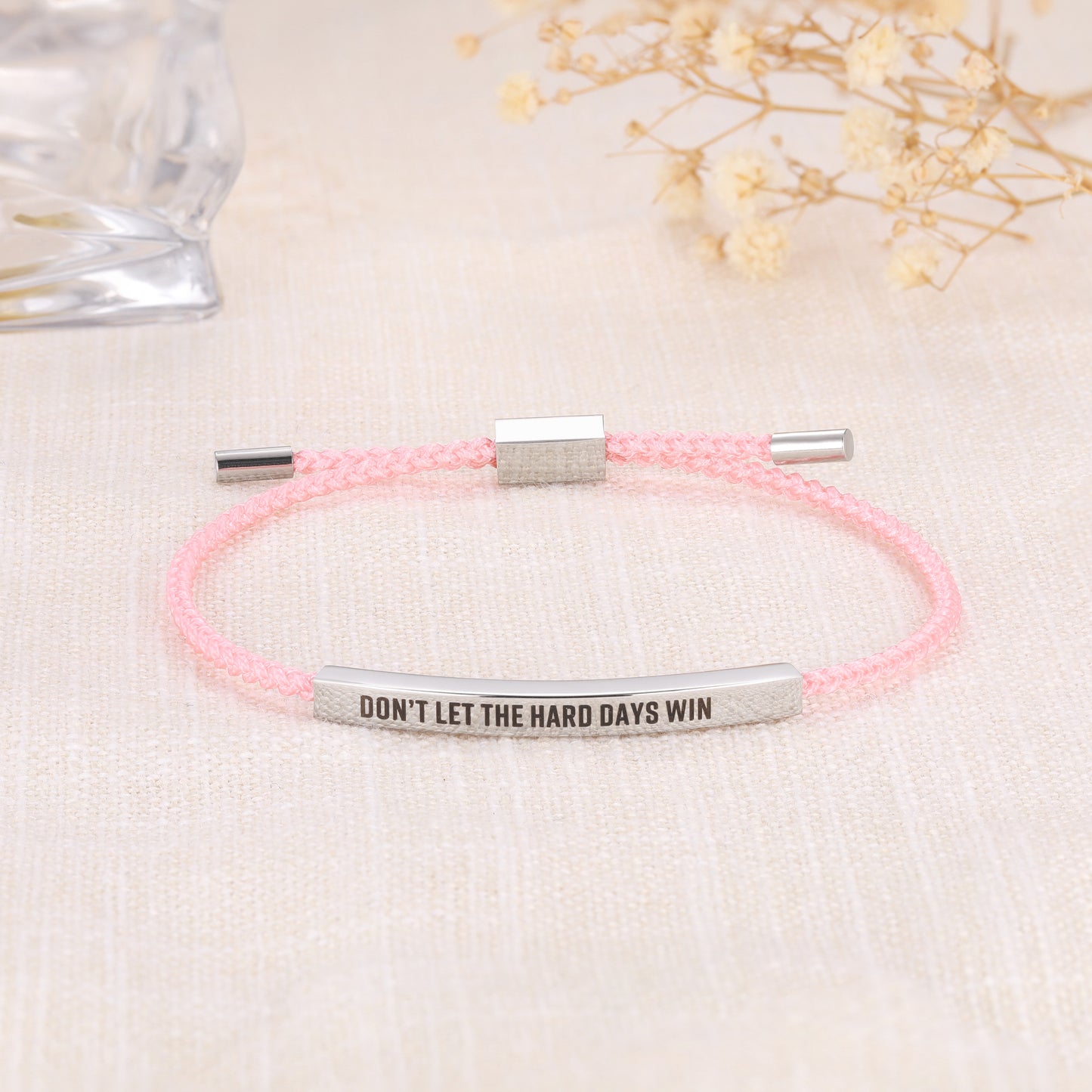 Don't Let The Hard Days Win - Tube Bracelet