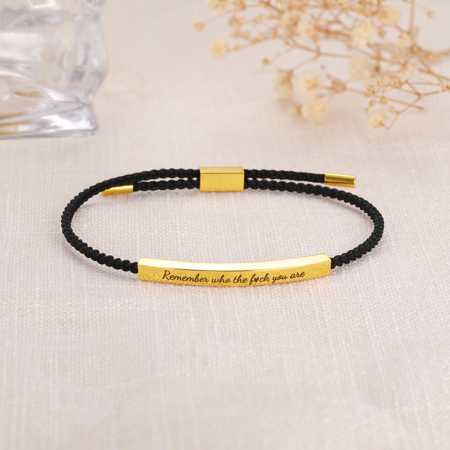 Remember Who The F*ck You Are - Tube Bracelet
