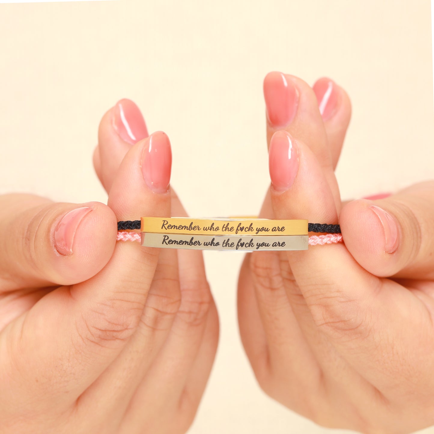 Remember Who The F*ck You Are - Tube Bracelet