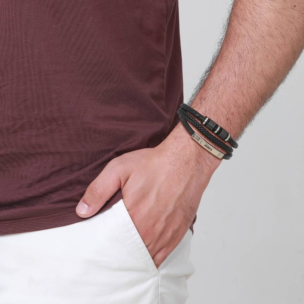 To My Son - Forever Together Name Bracelet