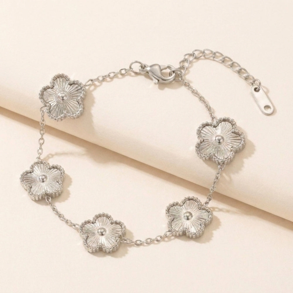 Lucky Clover Charm Bracelet
