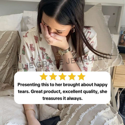 To My Wife - Interlocking Rings Necklace with Personalised Names