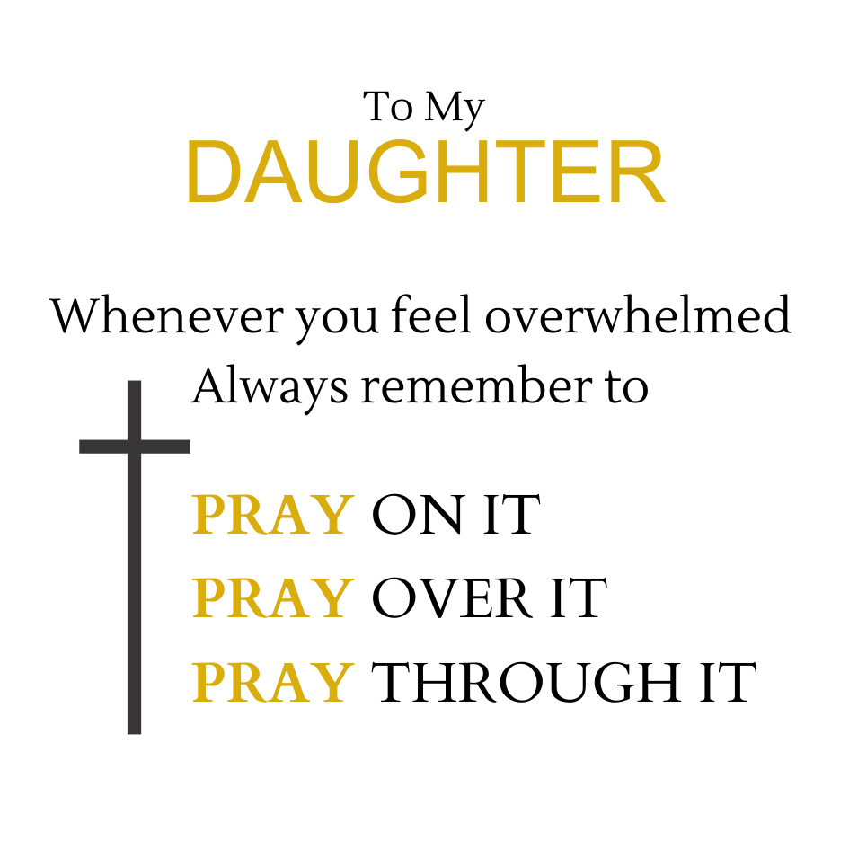 Daughter Message Card