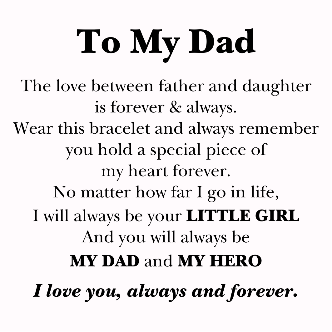 Dad Message Card