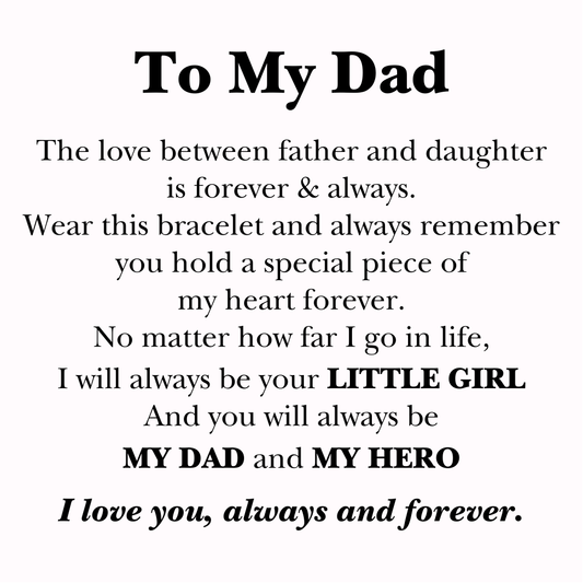 Dad Message Card