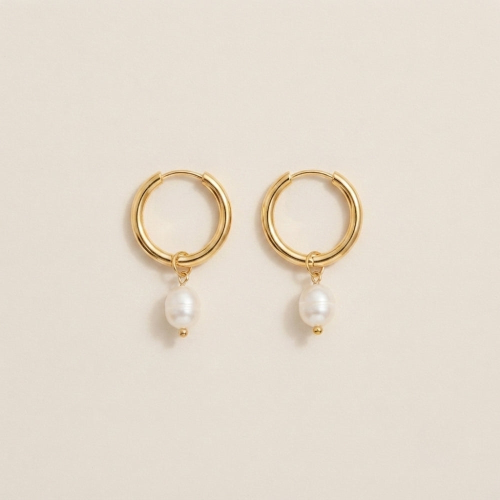 Mira Pearl Hoops