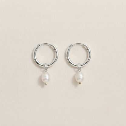 Mira Pearl Hoops