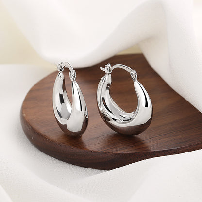 Radiant Hoop Earrings