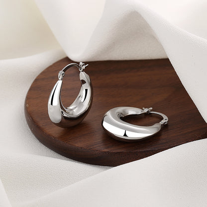 Radiant Hoop Earrings