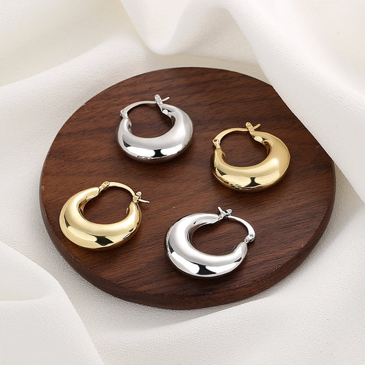 Radiant Hoop Earrings