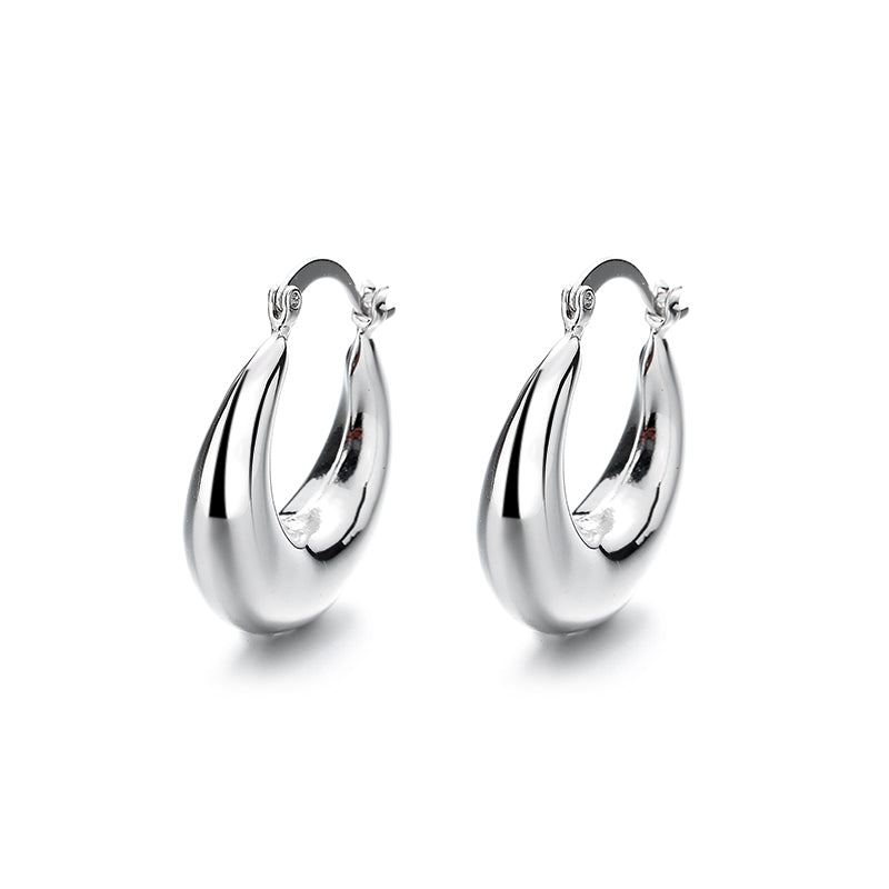 Radiant Hoop Earrings