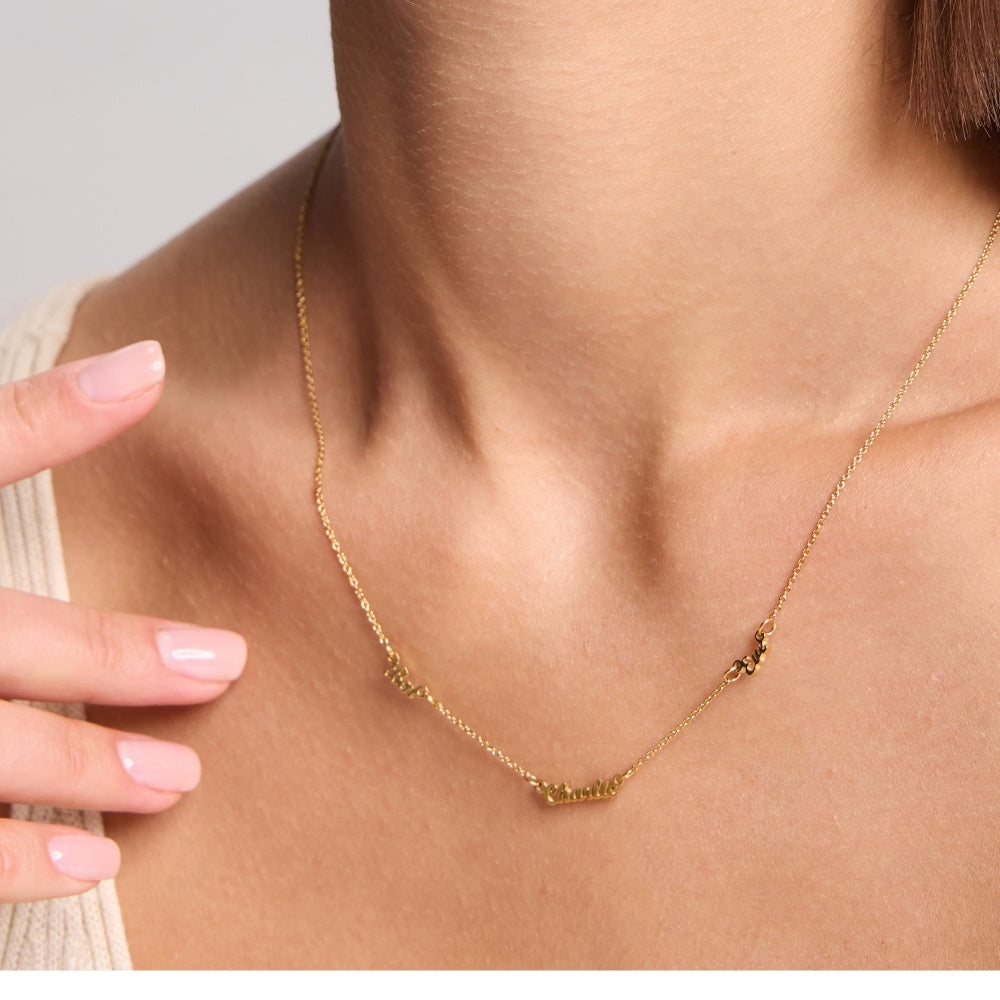 Multiple Name Necklace For Daughter