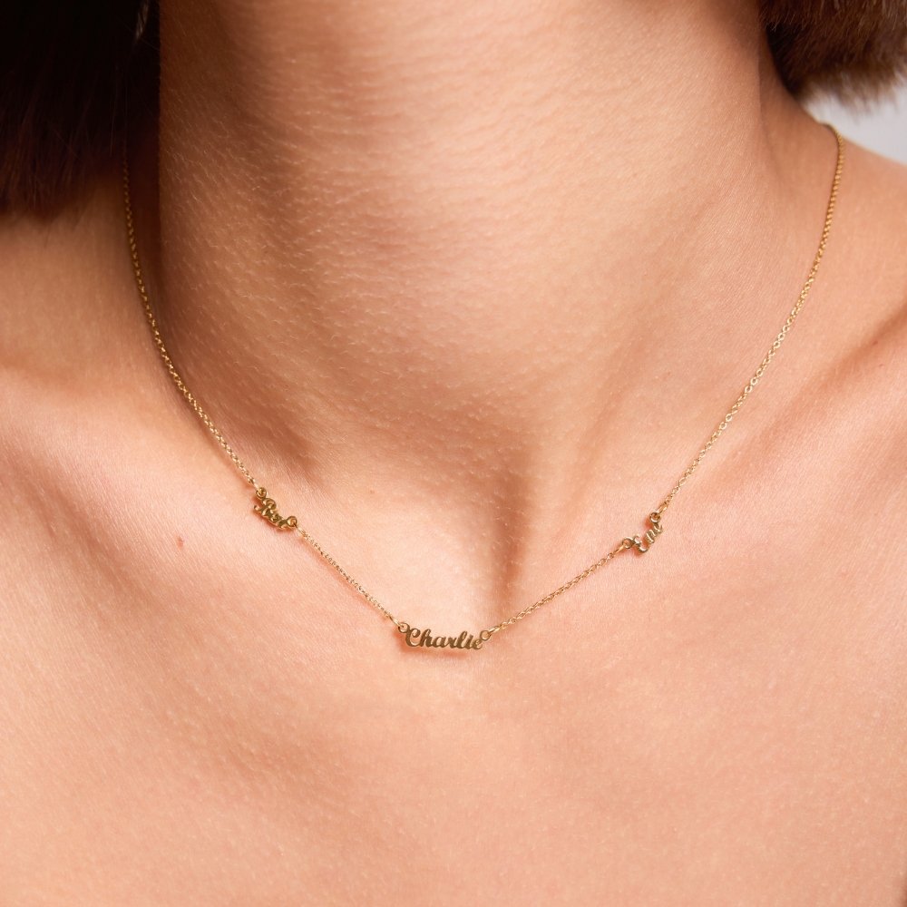 Multiple Name Necklace