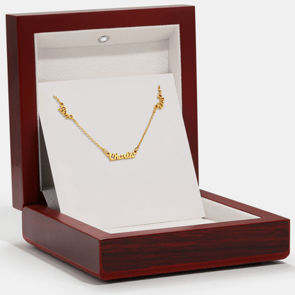Multiple Name Necklace