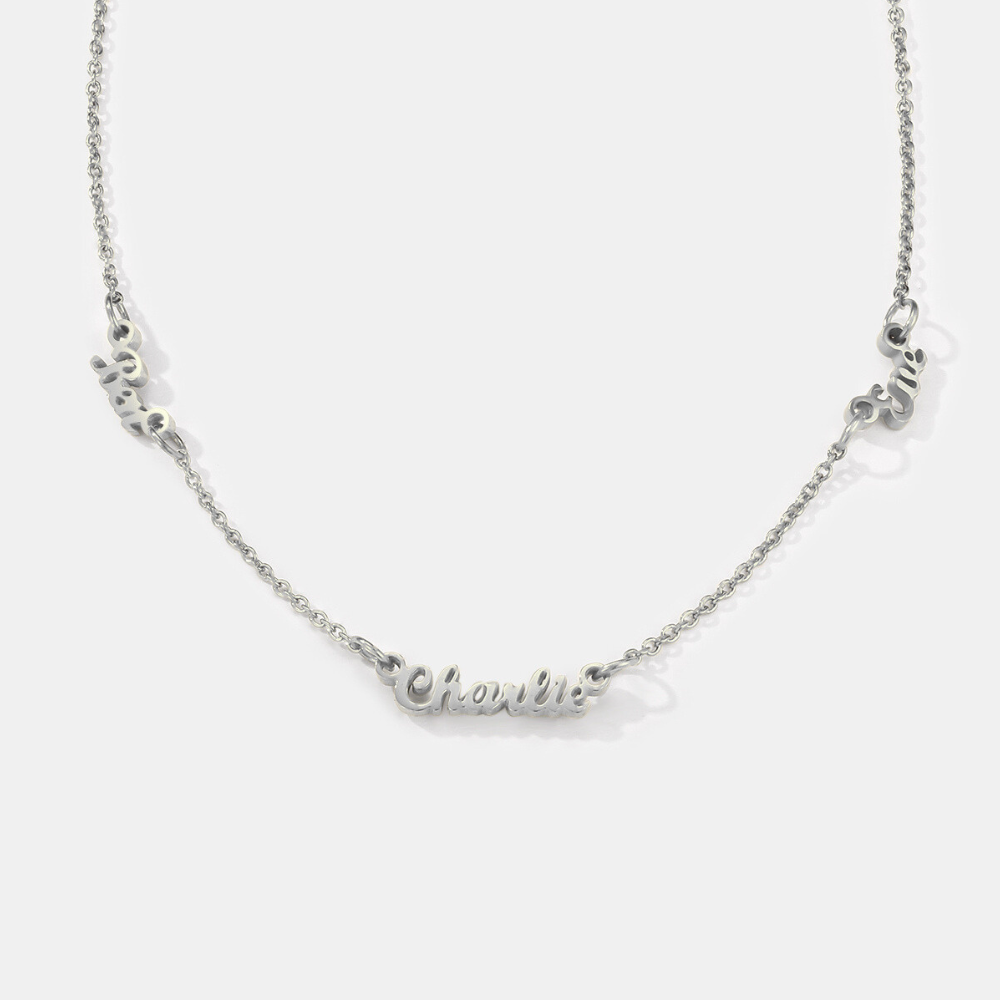 Multiple Name Necklace