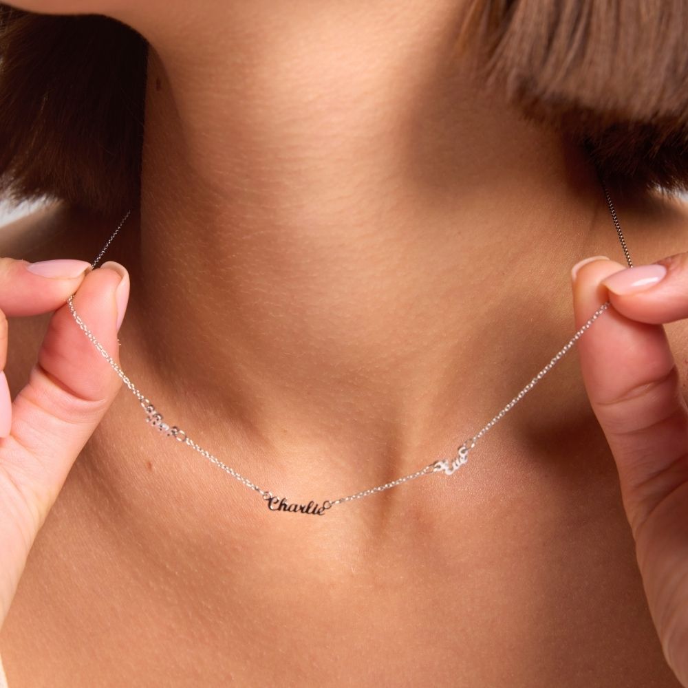 Multiple Name Necklace For Daughter