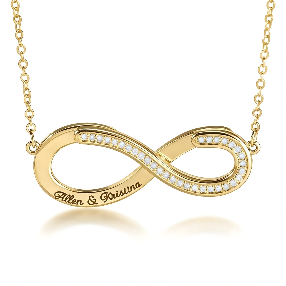 To My Wife – Love Is Infinity Necklace