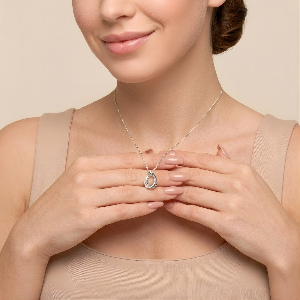 Hug Necklace for Daughter
