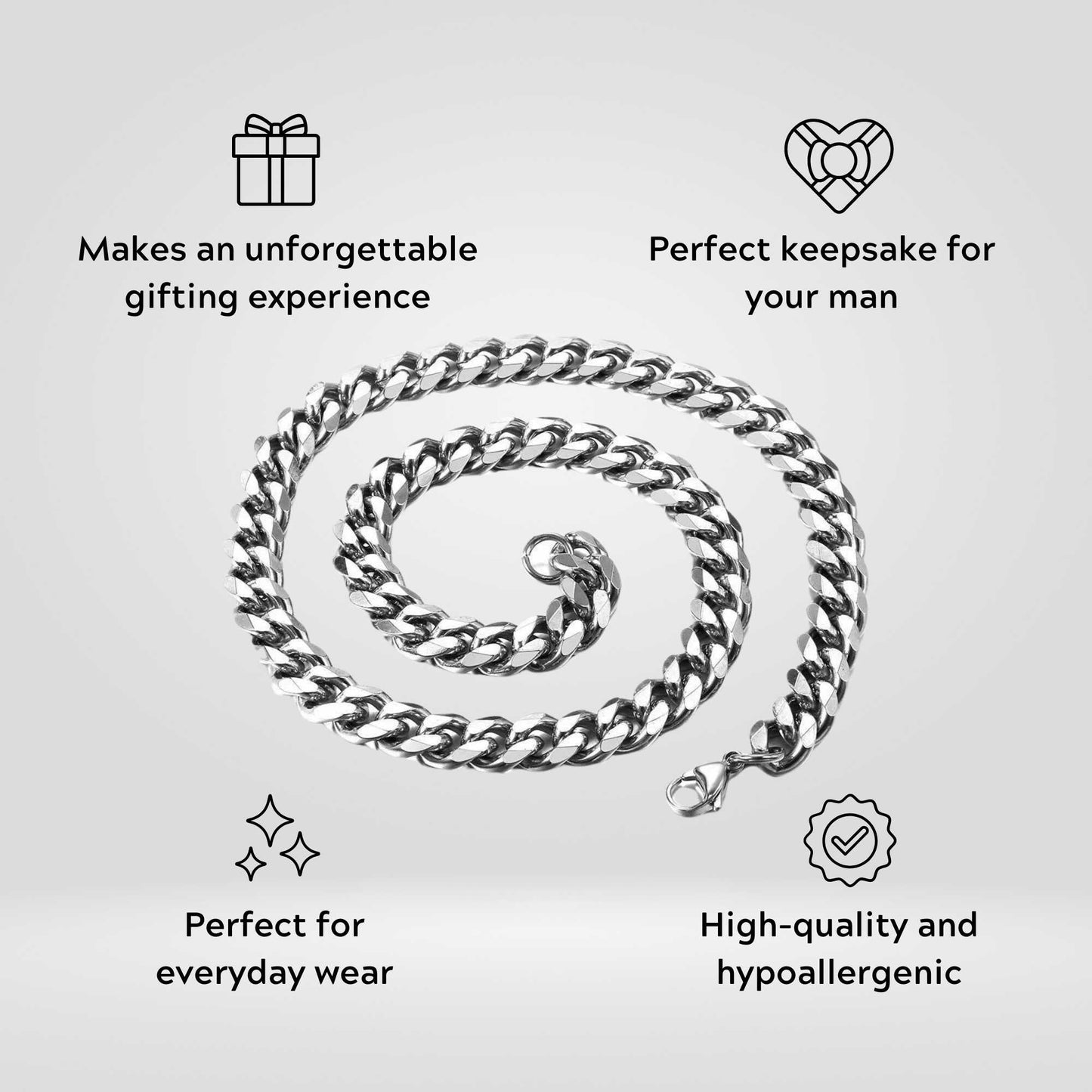 To My Man - Cuban Link Chain - The Love I Want To Last Forever