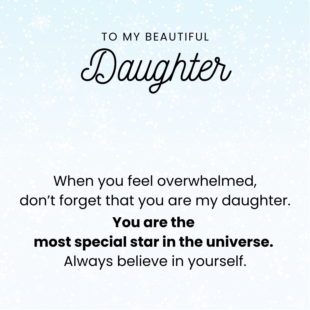 Daughter Message Card