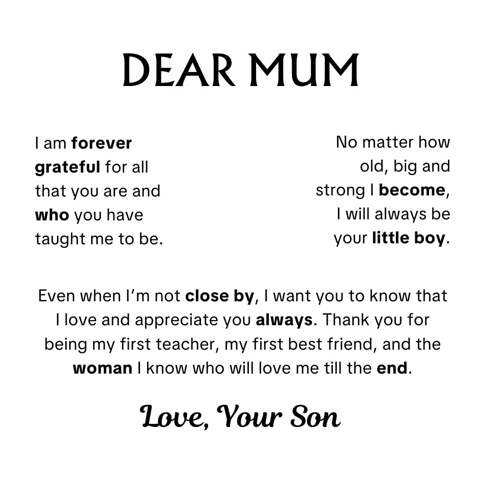 Mum Message Card