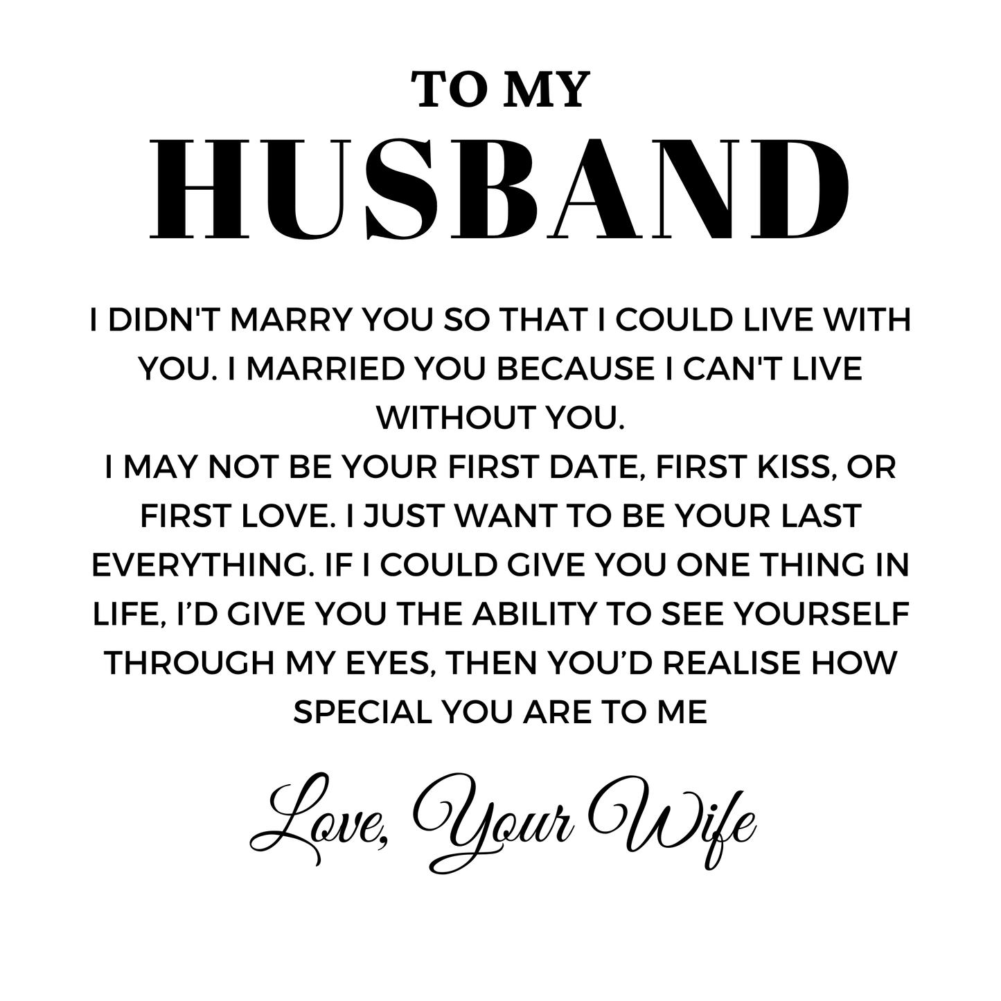 Man Message Card