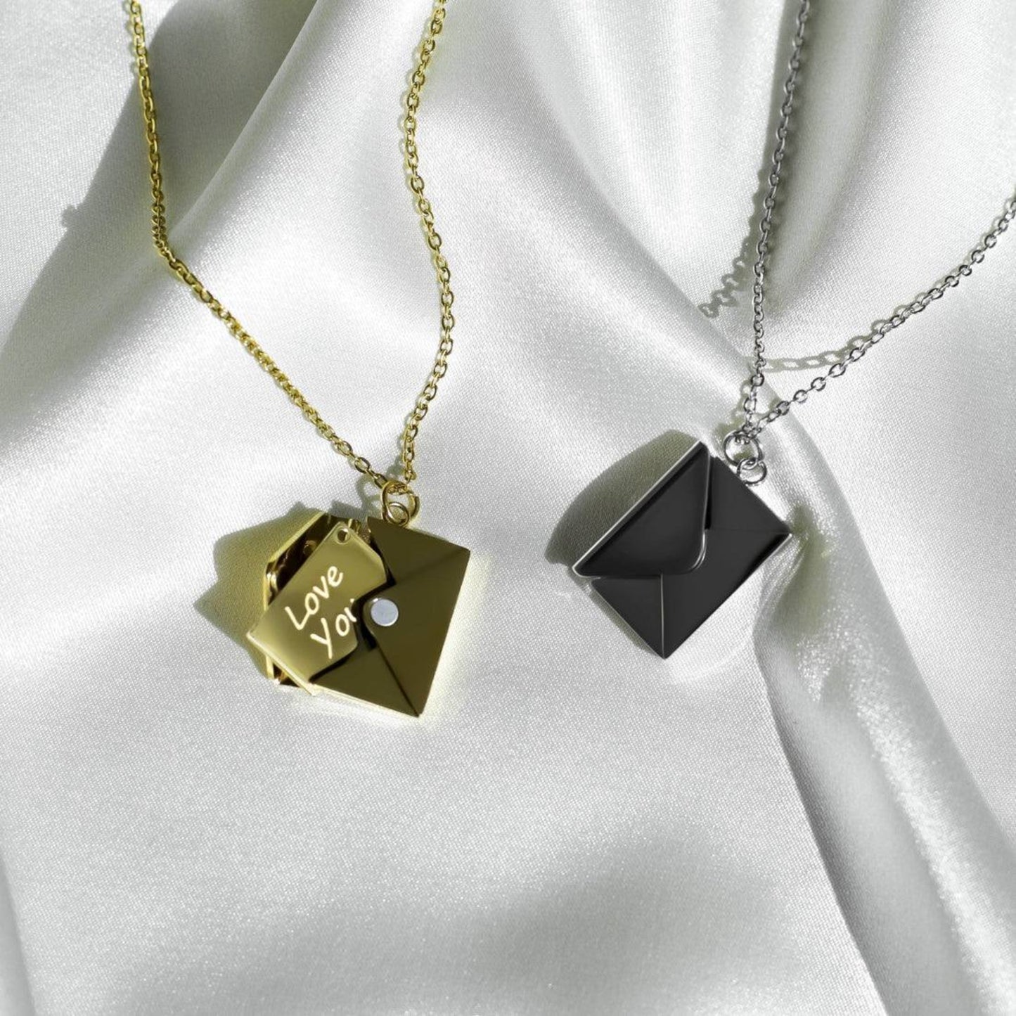 Love Letter Necklace & Card Gift Set