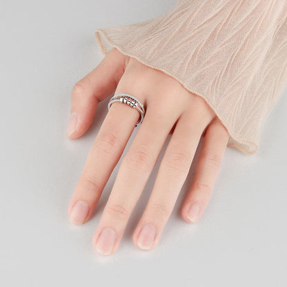 Spinning Beads Fidget Ring