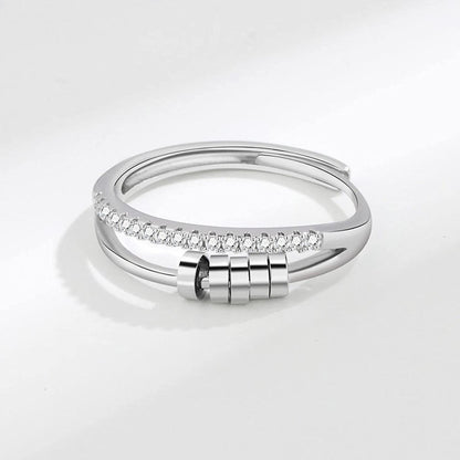 Spinning Beads Fidget Ring