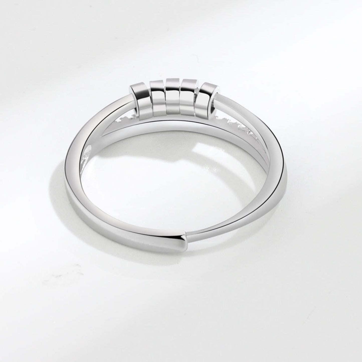 Spinning Beads Fidget Ring