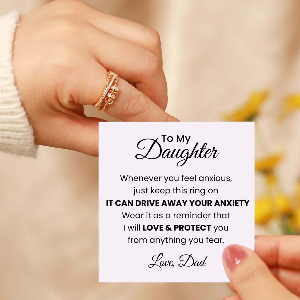 To My Daughter - Fidget Ring