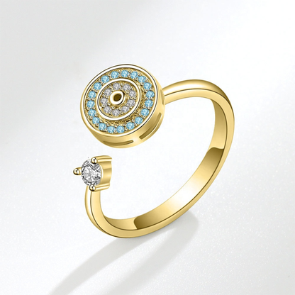 To My Daughter - Evil Eye Fidget Ring