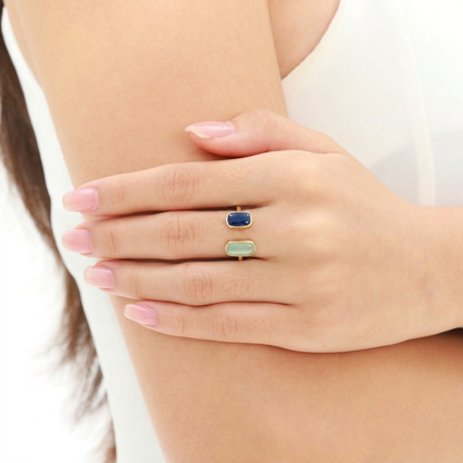 Ocean Whisper Wrap Ring